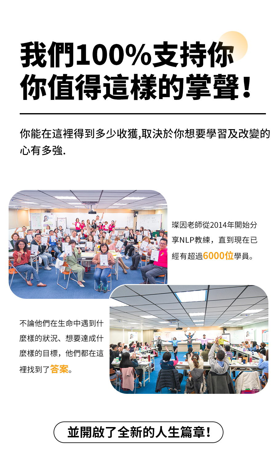 NLP教練體驗營 吳璨因 叡得教育訓練